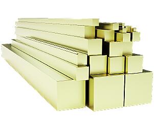 Латунный квадрат ЛАЖ60-1-1