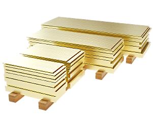 Плита латунная