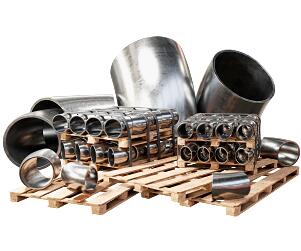 Отводы титановые 45° ГОСТ 17375-2001