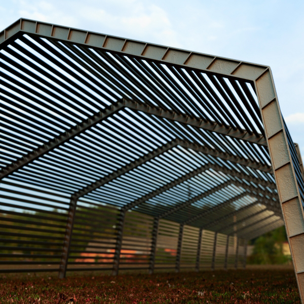 Производство большепролетных ангаров