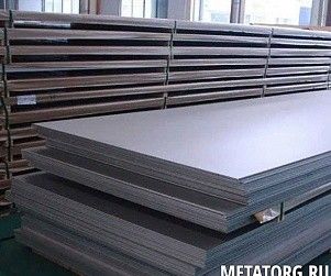 Лист нержавеющий 0,3х1000х2000 мм 08Х18Т1 ГОСТ 5582