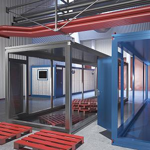 Производство бытовок строительных