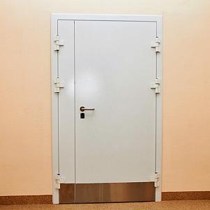 Дверь свинцовая двупольная 1060-1300х2050 мм С1