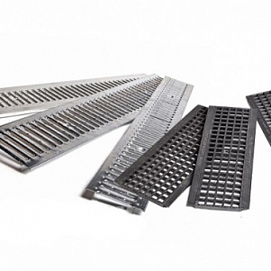 Водоотводная решетка ВЧШГ 495x130x15 мм ГОСТ 3634-99