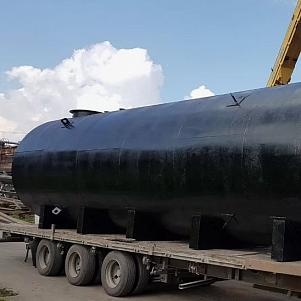 Ёмкость стальная горизонтальная подземная дренажная 30 м3