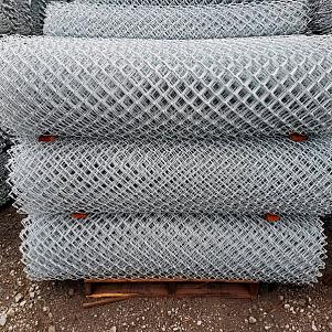 Сетка рабица 100х100х3 высота 2 метра