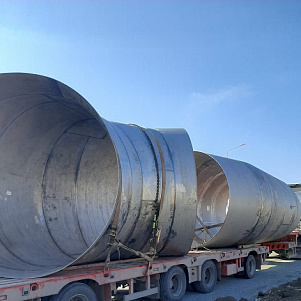 Отводы секторные сварные для газоходов промышленных