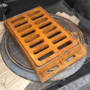 Дождеприемник чугунный ДМ малый