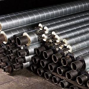 Труба ППУ-ОЦ 108х5 мм 09Г2С ГОСТ 10704-91 ГОСТ 30732-2006