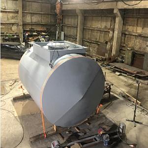 Резервуар горизонтальный стальной подземный РГСП-10 м3