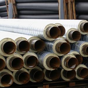 Труба ППУ-ОЦ 108х4 мм 09Г2С ГОСТ 10704-91 ГОСТ 30732-2006