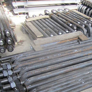 Болты фундаментные изогнутые M-56 56 мм ГОСТ 24379.1-2012