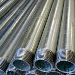 Труба оцинкованная с резьбой Ду10х2.8 ГОСТ 3262