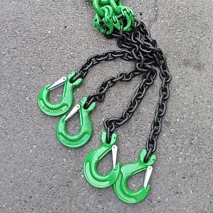 Цепной четырёхветвевой строп 4СЦ-8.0 т.