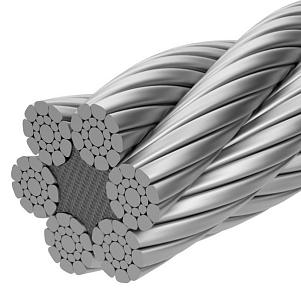 Канат стальной 12 мм S6ALC Pack 1T EN 12385-4-2000