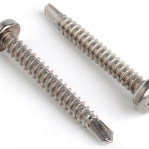 Саморез оцинкованный полусфера 6,3х60 DIN 7504N пакет 20 шт