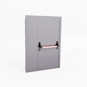 Дверь полуторная противопожарная ДПМ EI-60