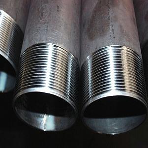 Труба оцинкованная с резьбой 1/2