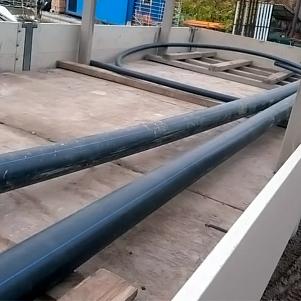 Труба ПЭ100 SDR17 Ду 110х6.6 (12м)