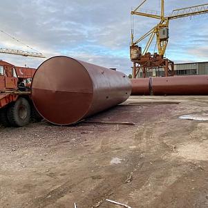 Резервуар горизонтальный стальной подземный РГСП-63 м3