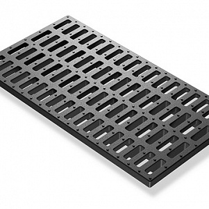 Водоотводная решетка ВЧШГ 495x236x24 мм ГОСТ 3634-99