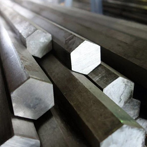 Прокат шестигранный 12Х18Н10Т 41 мм