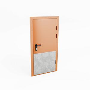 Дверь взломостойкая с отбойником противопожарная ДПМ EI-60