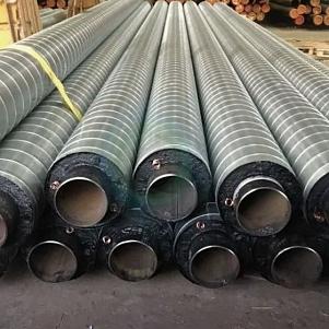 Труба ППУ-ОЦ 108х3,5 мм 09Г2С ГОСТ 10704-91 ГОСТ 30732-2006