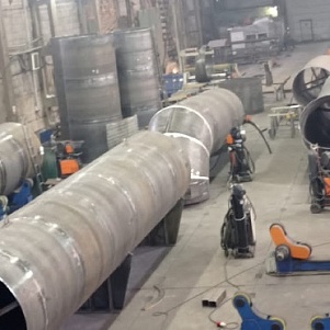 Газоходы промышленные подъемные