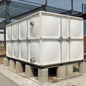 Прямоугольный нержавеющий резервуар 10 м3