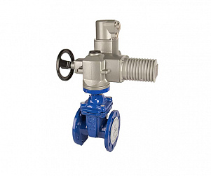 Фланцевые и клиновые задвижки с электроприводом