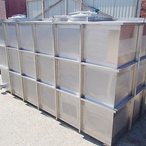 Резервуар прямоугольный стальной 10 м3