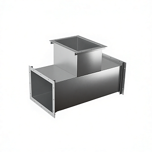 Тройник сварной прямоугольный