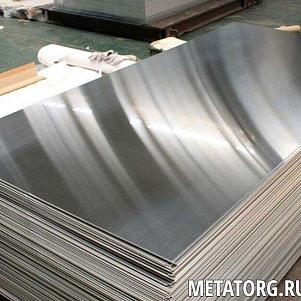 Лист нержавеющий 0,3х1250х2500 мм 08Х22Н6Т ГОСТ 5582