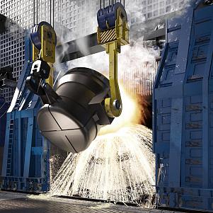 Литье стали