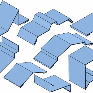 Конёк для сэндвич-панелей