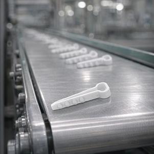 Дюбель-хомут Fortisflex для плоского кабеля ДХП 12-6 мм (белый)