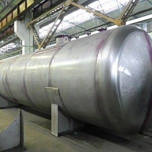 Резервуар нержавеющий горизонтальный РГС-8 м3