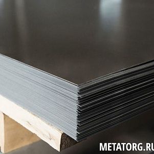 Лист нержавеющий 0,3х1250х2500 мм AISI 430 ГОСТ 5582