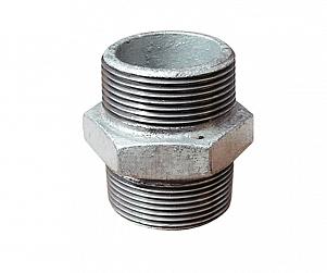 Ниппели чугунные оцинкованные