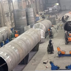 Газоходы промышленные вертикальные