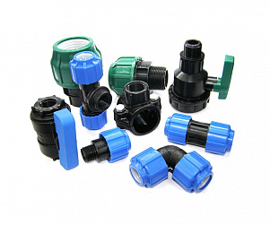 Компрессионные фитинги ПНД