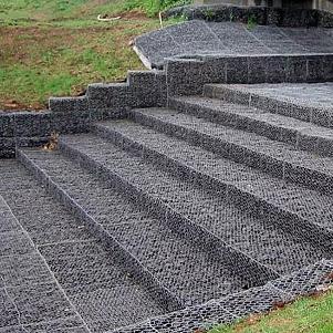 Габион матрац 3х2х0,17 м. цинк (проволока 2,2 мм, ячейка 6х8 см)