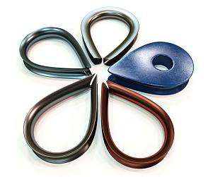 Коуши стальные для троса