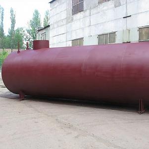 Стальной горизонтальный резервуар ЕПП-100 м3 для очищенных сточных вод