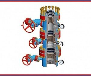 Обвязка колонная клиньевая ОКК3