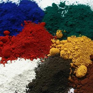 Красящие пигменты для бесшовных резиновых покрытий