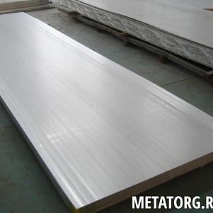 Лист нержавеющий 0,3х1250х2500 мм 08Х18Н12Б ГОСТ 5582