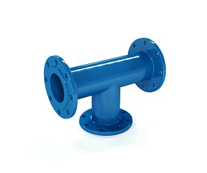 Тройник фланцевый чугунный ТФ