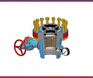 Обвязка колонная клиньевая ОКК1